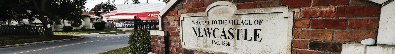 Welcome to Newcastle Sign