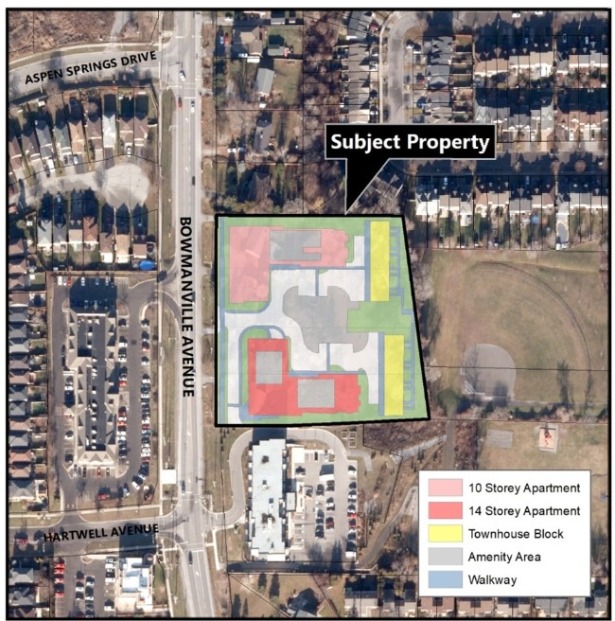 Map of the subject area.