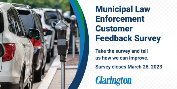 Municipal Law Enforcement Customer Feedback Survey