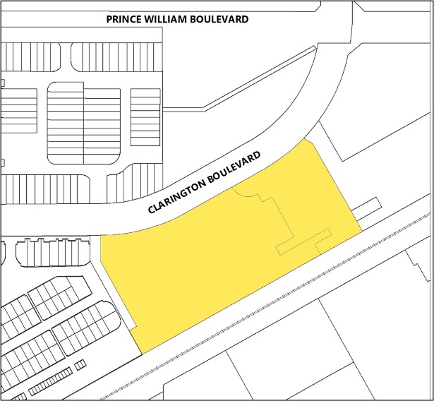 Map showing 51 and 55 Bowmanville Avenue