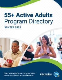 55+ Active Adult Program Guide Cover