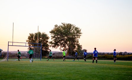 Soccer field at South Courtice Arena